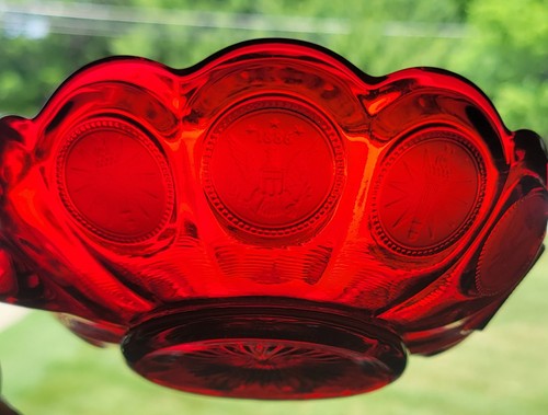 Fostoria ruby red glass - ruby,