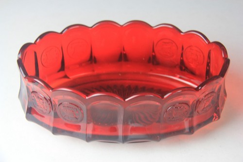 Vintage fostoria ruby - ruby, red