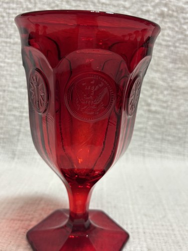 Set vtg fostoria ruby - fostoria, red