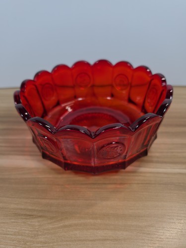 Fostoria red frosted - red,