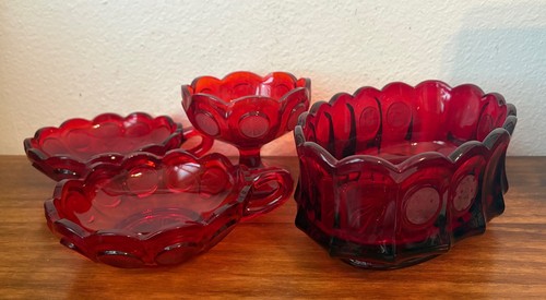 Lot vintage fostoria - 4,