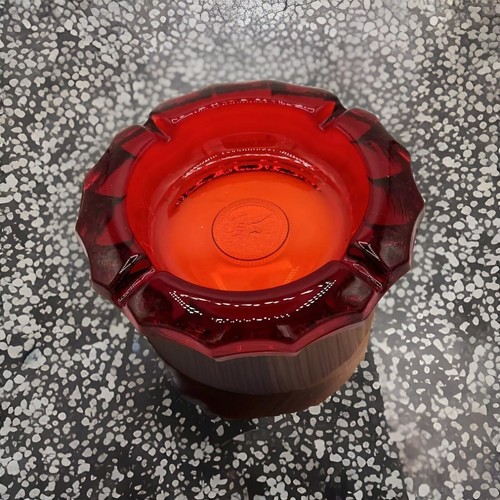 Fostoria eagle 1887 ruby - 1887, red